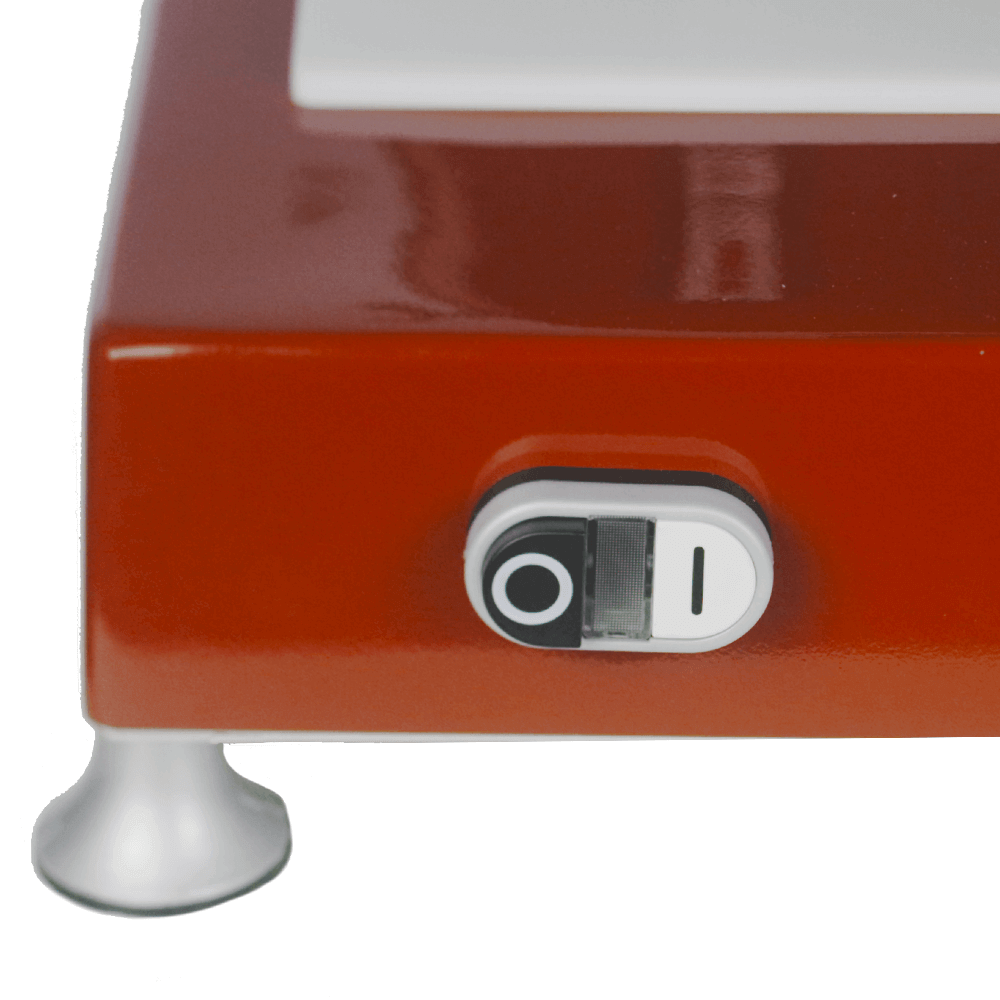 bouton - Trancheuse électrique verticale 350mm rouge WISMER